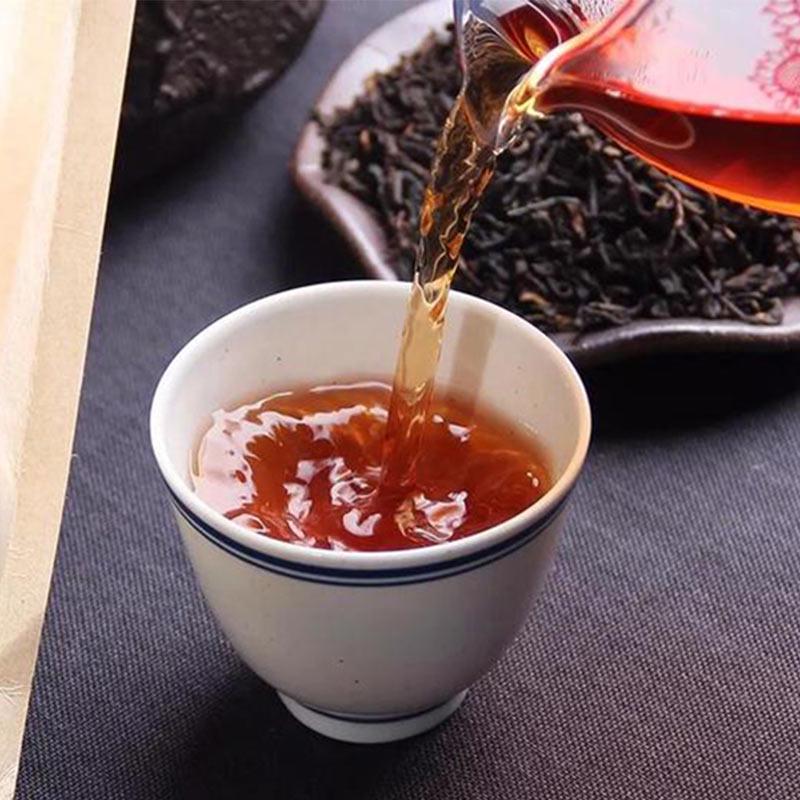 2021 Lao Tong Zhi Reifer loser Puer-Tee der dritten Klasse Haiwan Shou Puerh-Tee 500g