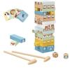Tooky Toy Animal Balance Tower - Educational Toy, Wooden Animal Stacking Balance Game, Wooden Toy for Ages 3, 4, 5, Toddlers, Fine Motor Skills