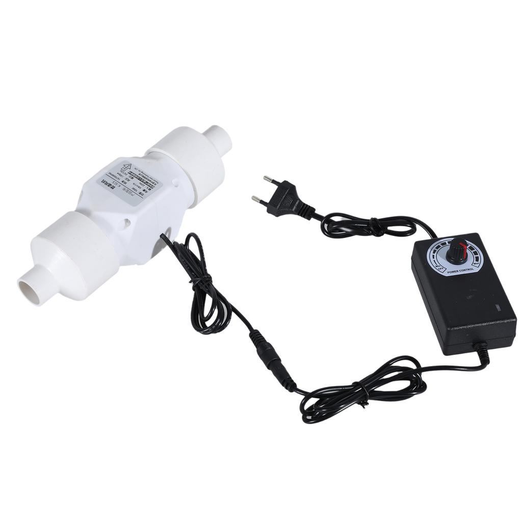 Vysoce účinný 20/25/32/40/46mm potrubní ventilátor s kovovými lopatkami pro ventilaci kuchyně a odvod kouře