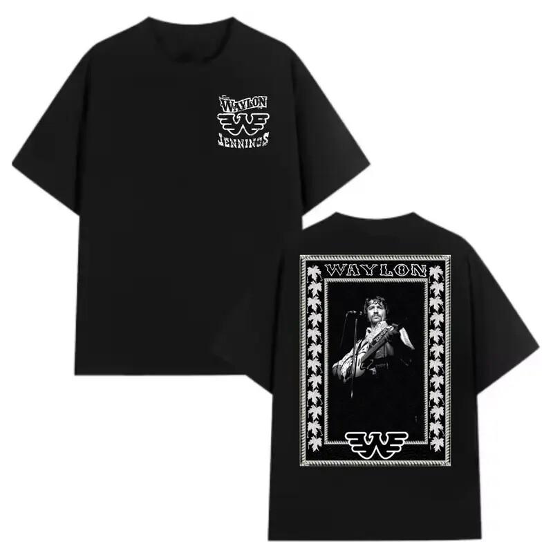 Waylon Jennings 1984 Concert Tour 2026 Unisex Shirt Gift For Country Music Fan S