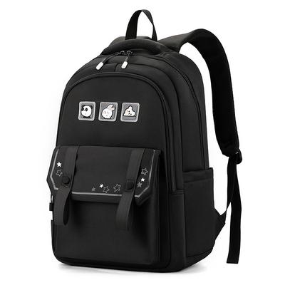 New High-value Burden-reducing Backpack, Fashionable Student Schoolbag, Multi-compartment Large-capacity Anti-theft Backpack.
