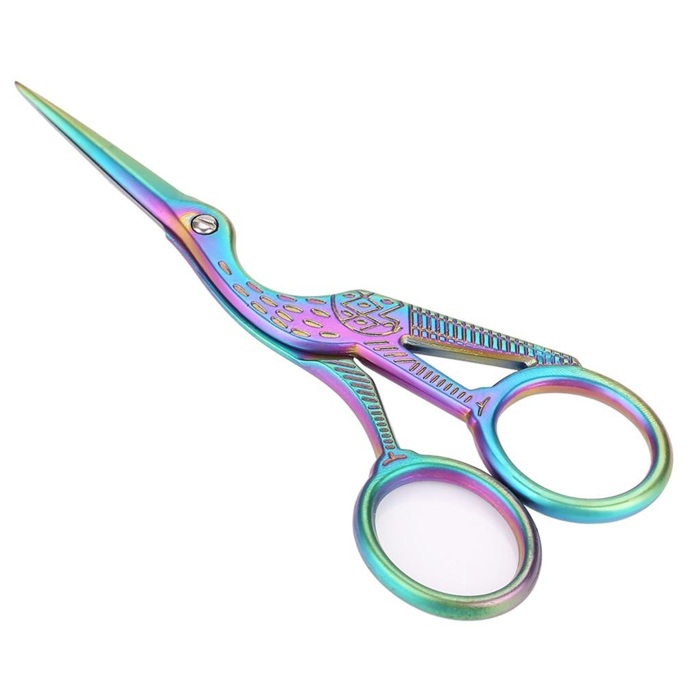 Curved Design Embroidery Scissors Stainless Steel Dressmaker Shears For Embroidery