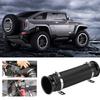 76mm 3inch Universal Car Cold Air Intake Inlet Pipe Flexible Duct Tube Hose Kit Black