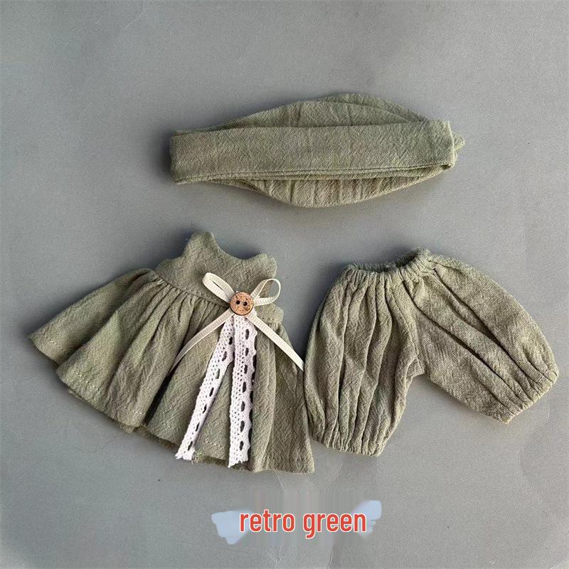 Retro Skirt Set for Blythe Dolls with Headband (OB22/OB24/Azone)