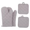 Shaoshan Hitzebeständiges Ofenhandschuh-Set - 4 Teile