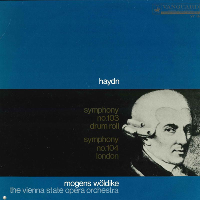

LP Record MOGENS WELIDIKE VIENNA STATE OPERA Haydn Symphony No. 103 in E flat m VY14 VANGUARD Japan Classical Used