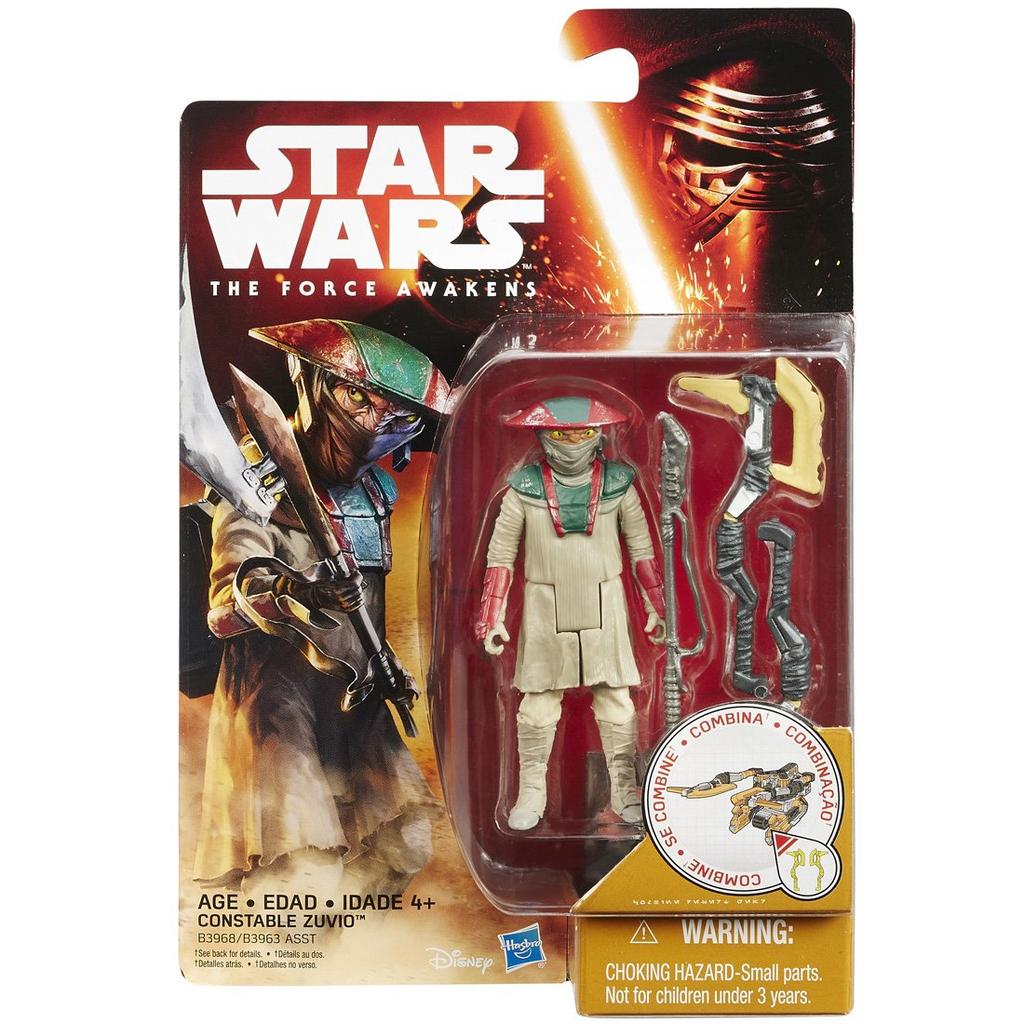 Star Wars The Force Awakens Basic Figure Zuvio