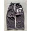 Y2k New Harajuku Drawstring Casual Men and Women Sports Pants
