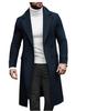 European 2024 Men's Double-Breasted Wool Overcoat In Stock