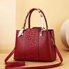 Wedding bag women 2025 new large capacity shoulder messenger bag premium handbag red bridal wedding bag