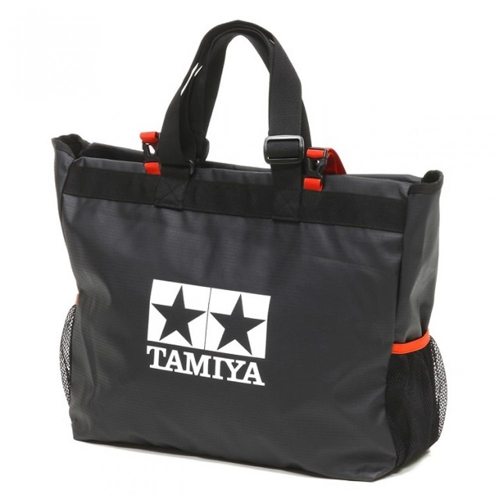 Tamiya Pit In Tote Bag  Black Red  [67254]