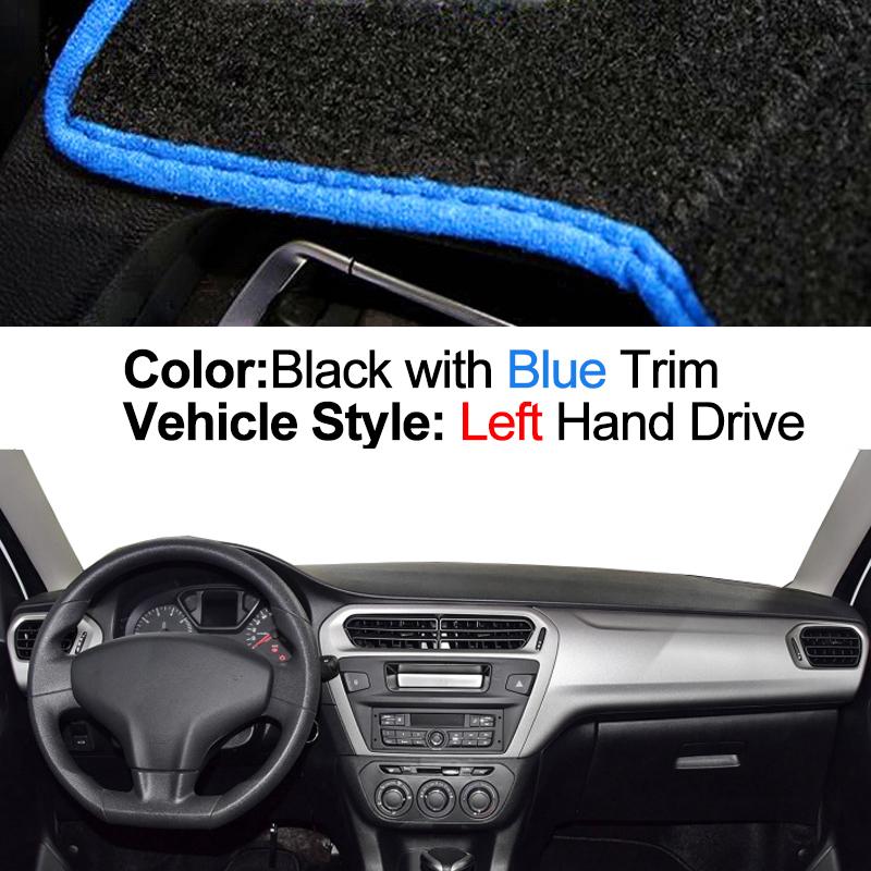 Car Auto Dashboard Cover Dash Mat Carpet Cape For Citroen C-Elysee 2014 2015 2016 2017 2018 2019 Anti-sun Sun shade Dashmat