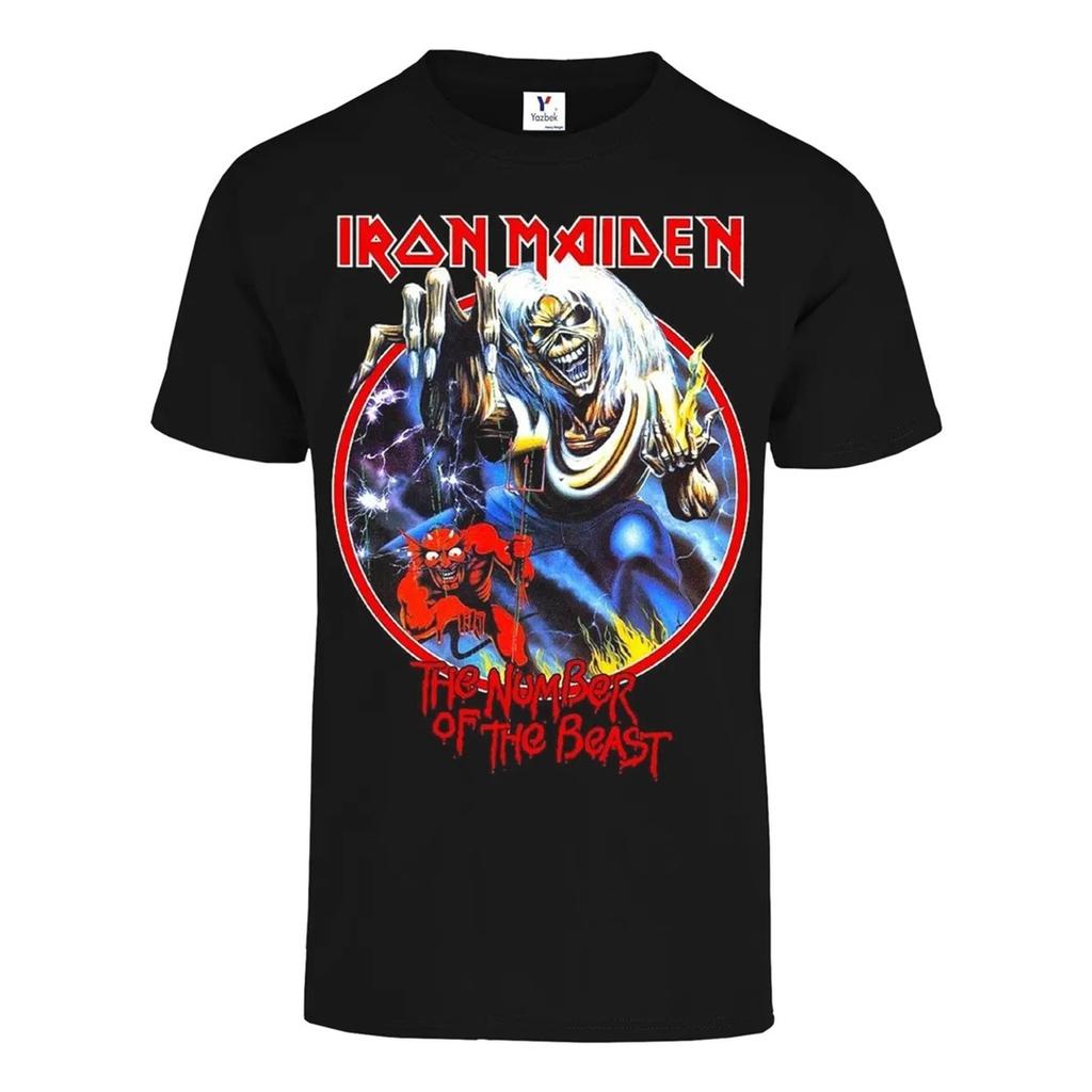 Iron Maiden The Future Past World Tour 2024 T-Shirt, Heavy Metal Rock Band Eddie Graphic Tee, Unisex Classic Black Streetwear, Music Fan Gift