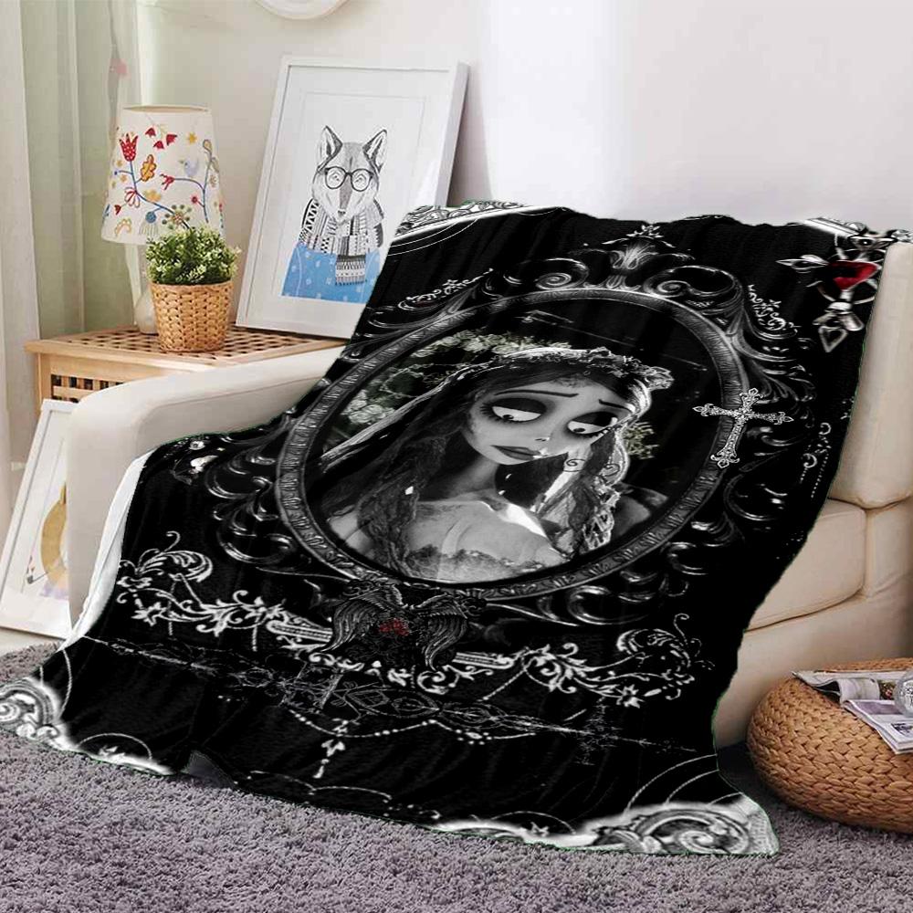 Leiche der Braut Druck Flanell Decke Hohe Qualität Warm Bequem Überwurf für Alle Jahreszeiten Perfekt für Geschenke Heimdeko