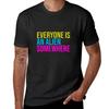 Everyone Is an Alien Somewhere T-Shirt Aesthetic Clothes Blouse Vintage Tees Designer T Shirt Men