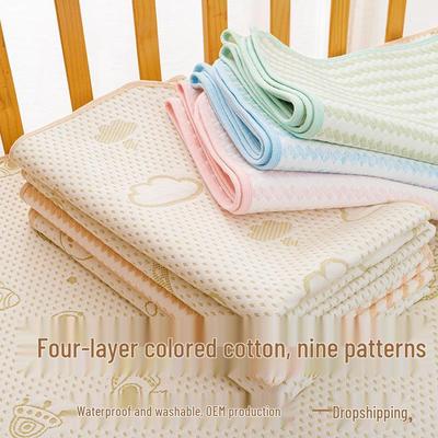 Washable Waterproof Absorbent Pad: For Newborns, Adult Care, Menstrual, & Elderly Use