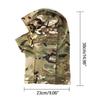 Camouflages Balaclavas Face Masks Tactically Hood Ski Masks Fulls Head Wrap
