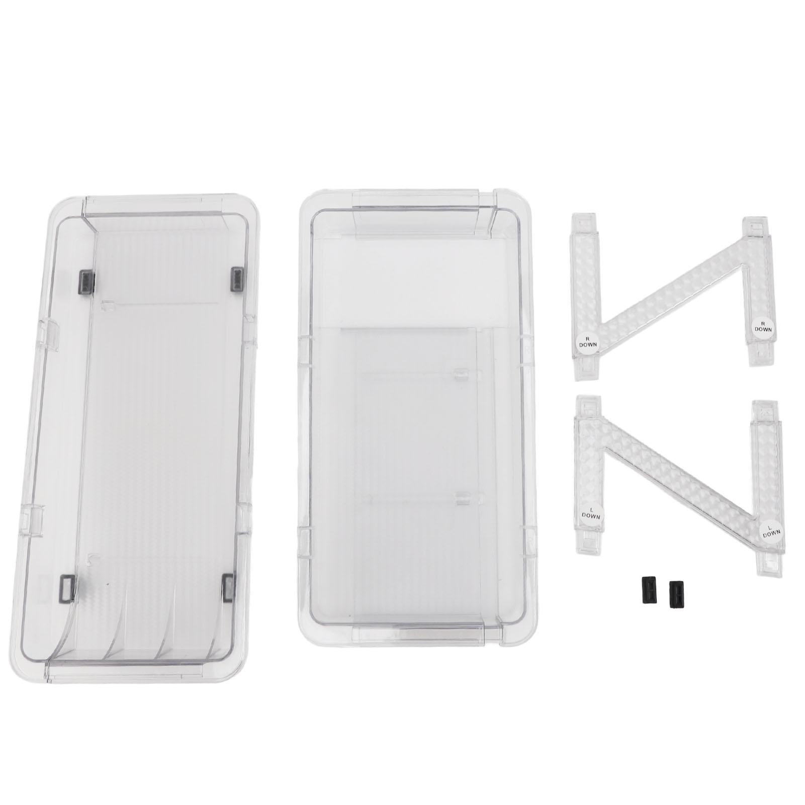 

Роликовый органайзер для газировки на холодильник, 2 слоя, прозрачный, расширяемый, автоматический дозатор напитков