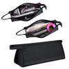 Dyson Hair Dryer & Curling Iron Travel Storage Bag with Dividers, Anti-Scratch Protection for Accessories