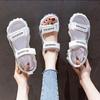 Female Platform Soft Sole Roman Casual Shoes Sports Dad Sandals Summer All Match Net Red Muffin Sandals