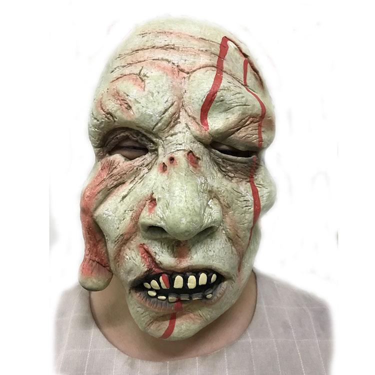 Super Scary Long Eyeball Zombie Mask for Halloween Parties One Size