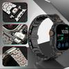 Luxury Titanium Color Strap for Apple Watch 10 Ultra 2 Band 49mm 45mm 44mm 42 Metal Stainless Steel Bracelet Iwatch 9 8 7 6 5 SE