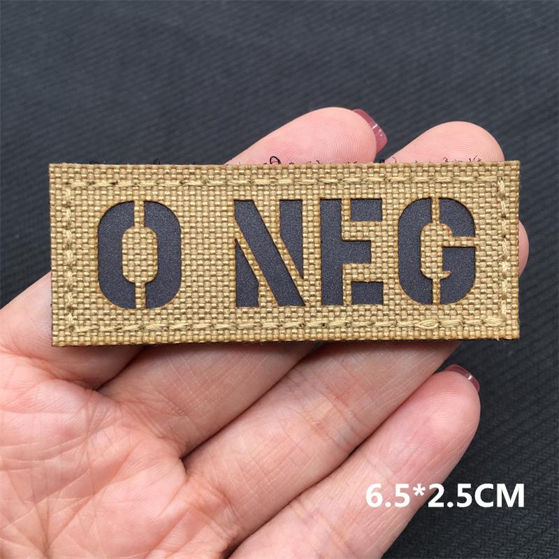 Multicam Ir Tactical Patches Blood Type Reflective Lsrael Flag Patches On Backpack Clothing Outdoor Badges Hookloop