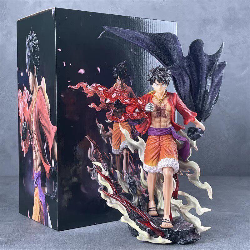Anime Luffy One Piece Figure Anime Action Figures Collectible Model Q Version Funny Toys for Children Surprise Gift Decor
