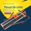 800mm High-Precision Manual Tile Cutter with Dual-Track Aluminum Alloy System