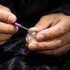 Bead Hole Enlarger Set 5PCS Glass Bead Reamers Emery Coated for Reaming Pearls Crystals Jade and Craft Beads Pre-Drilled Only