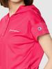Short Odor Quick UV Script Hooded M [Champion] Parka, Sleeve, Antibacterial, Resistant, Drying, Protection, Logo, Shirt, Women's Golf, CW-XG305, Pink,