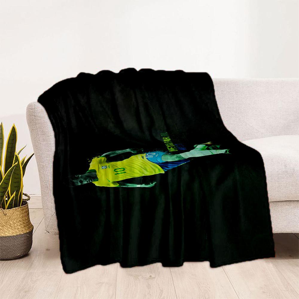 Ronaldo's Iconic Celebration Blanket Soft Warm Cozy Perfect for Livingroom Office Chair Picnics for All Seasons Playful Design