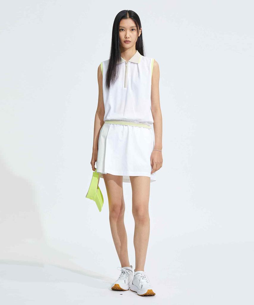 MONDAYFLOW Field To Coat Dress_White