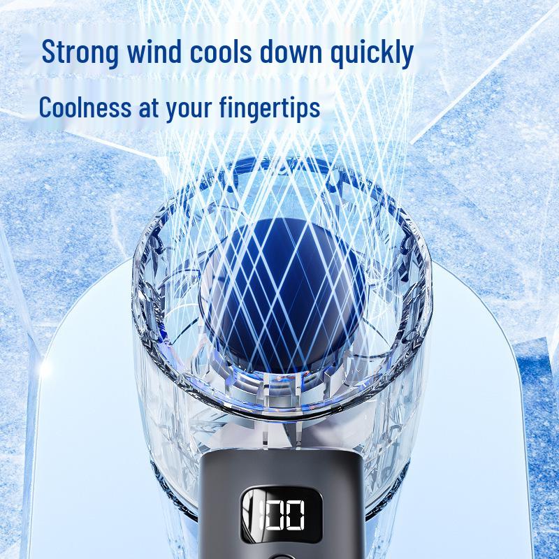 Portable USB Rechargeable High Power Mini Fan for Indoor/Outdoor Use