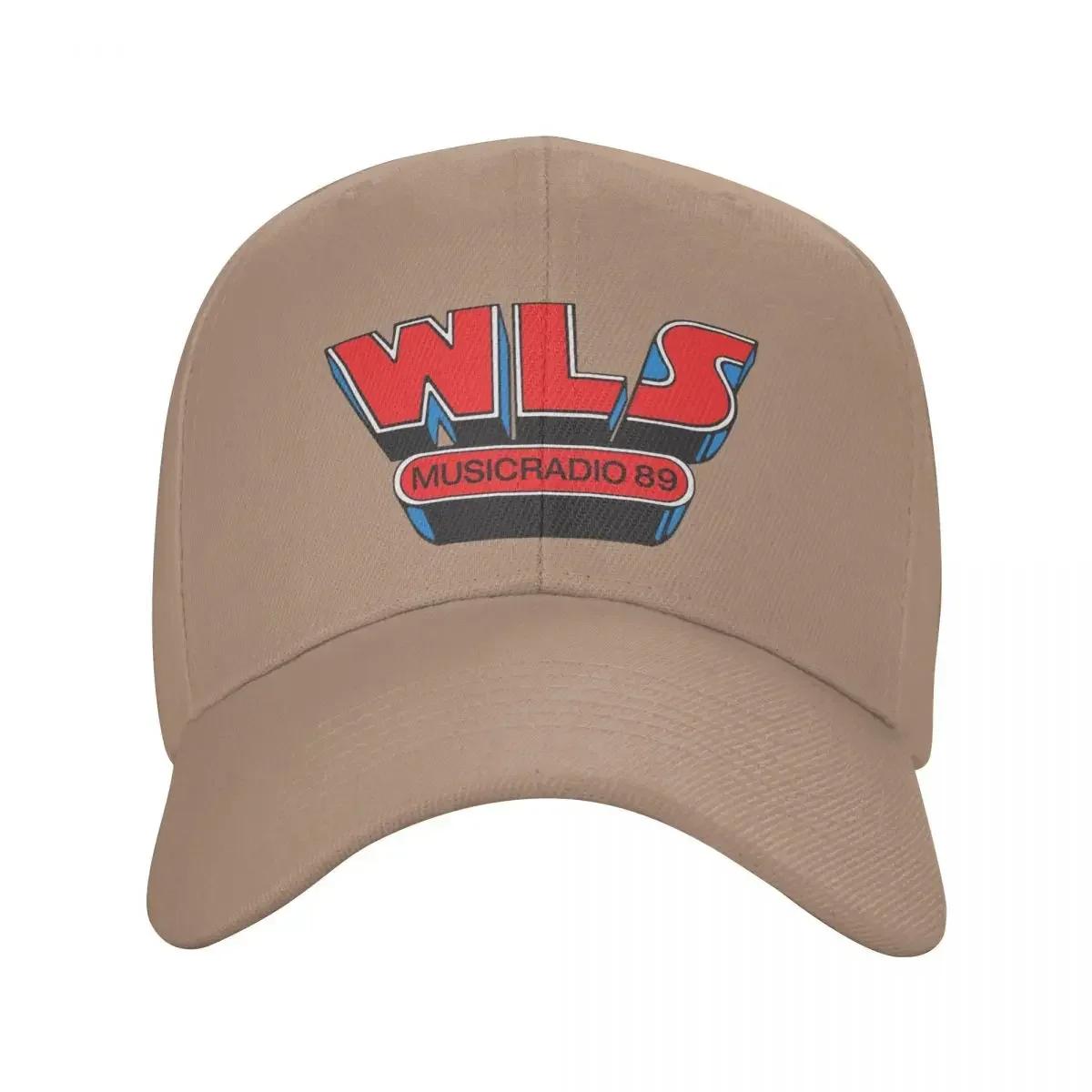 WLS MusicRadio Chicago Бейсболка Дизайнерская Шляпа Милая Женская Мужская