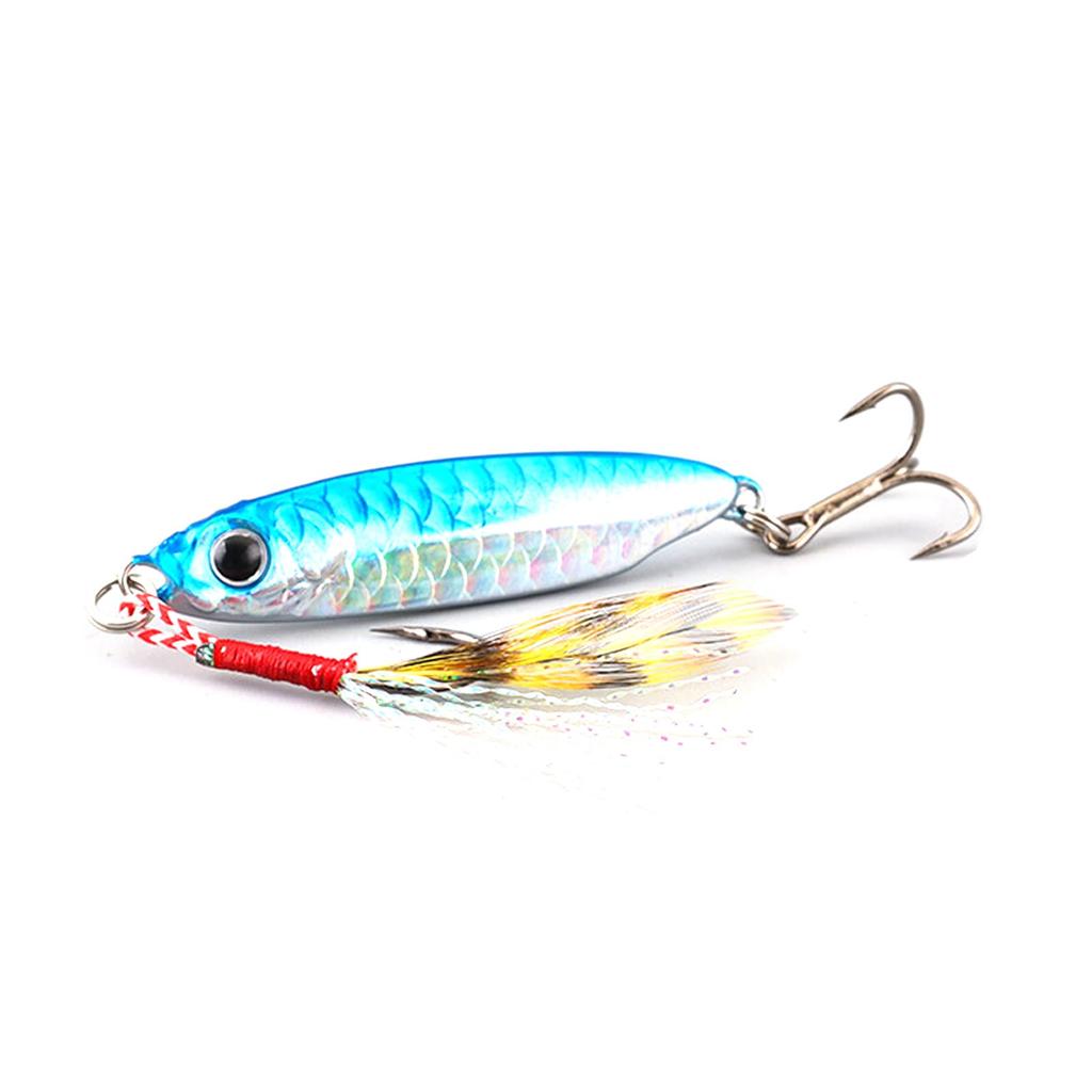 Spotlip Metal Jig Set 6pcs All Season 7g/10g/15g/20g/25g/30g Boat Sea