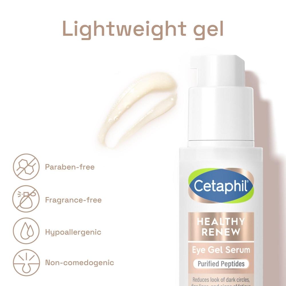 Cetaphil Healthy Renew Purified Peptides Eye Gel Serum 0.50 Oz