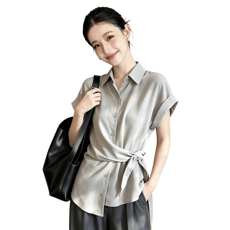 La Chapelle Women s Polo Neck Short Sleeve T-Shirt US 6