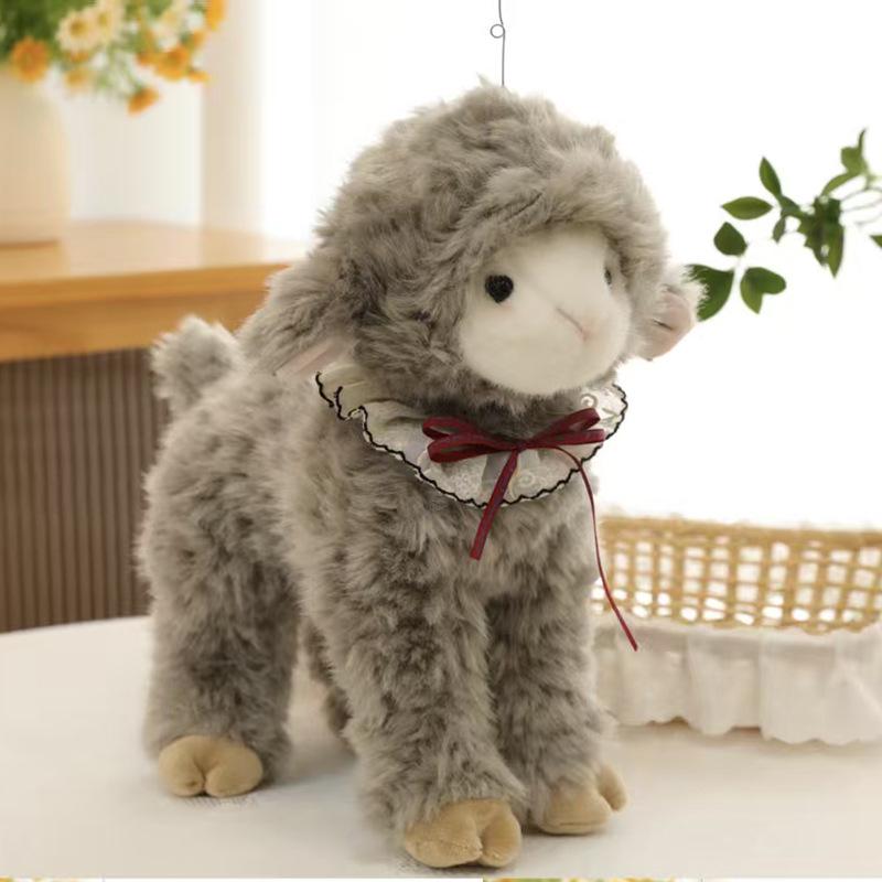 Cute Lamb Plush Backpack - Adorable Sheep Shoulder Bag Gift for Girls