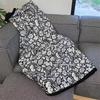 DIY Coloring Blanket Creative Stress Relief Painting Throw For Kids And Adults With Washable Short Plush Fabric