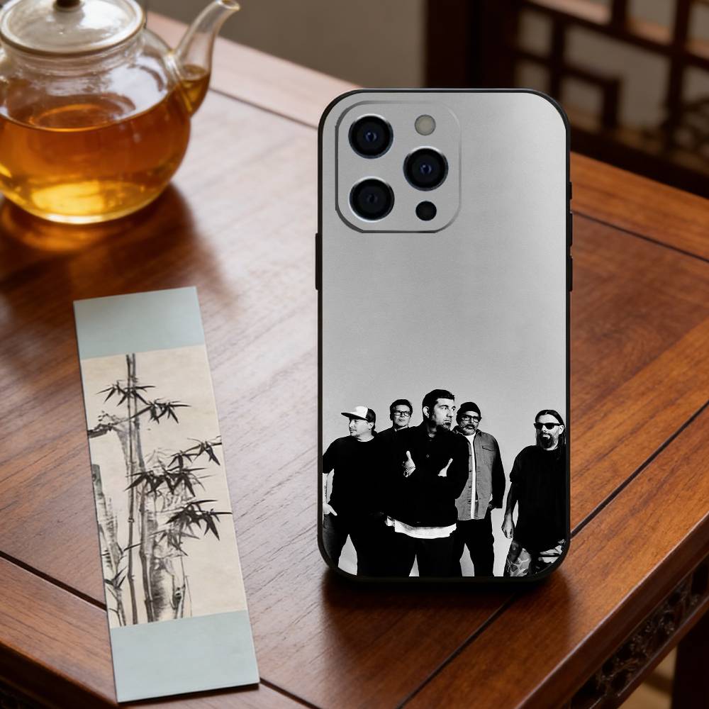 Band D-Deftones Handyhülle Silikon Weich Für IPhone 17 16 15 14 13 12 11 X XR Plus Pro Max Plus