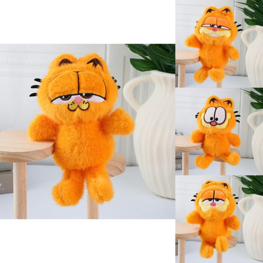 Garfield Cat Plush Doll With Expressive Faces For Bag Decor And Gifts