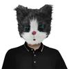 Cat Animal Mask, Cosplay, Halloween Headgear, Masquerade Ball, Cat Head, Theme Parties, Carnivals, Animal Costume, Cat Mask, Year-End Parties, Graduat