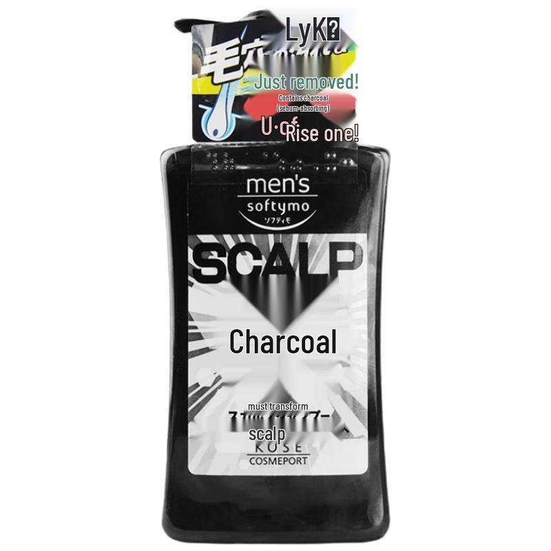 Kose SOFTYMO Men s Charcoal 2-in-1 Shampoo