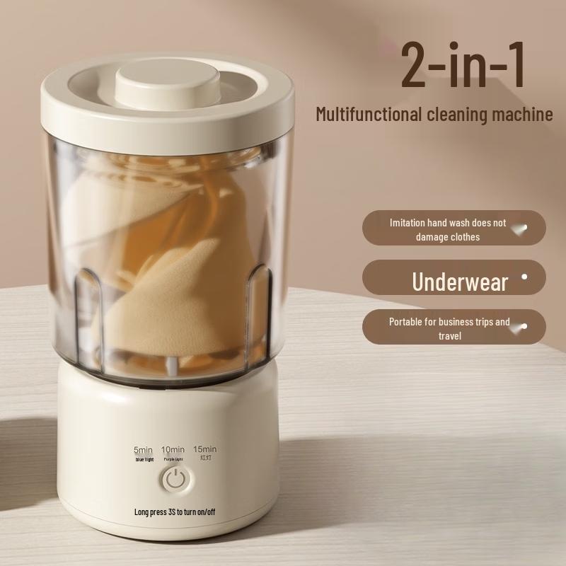 ZISIZ Mini Underwear & Sock Washing Machine