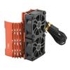 36mm RC Motor Fan Cooling Heatsink 28000RPM 8.4V with Dual Fans RC Brushless Motor Heatsink Cover