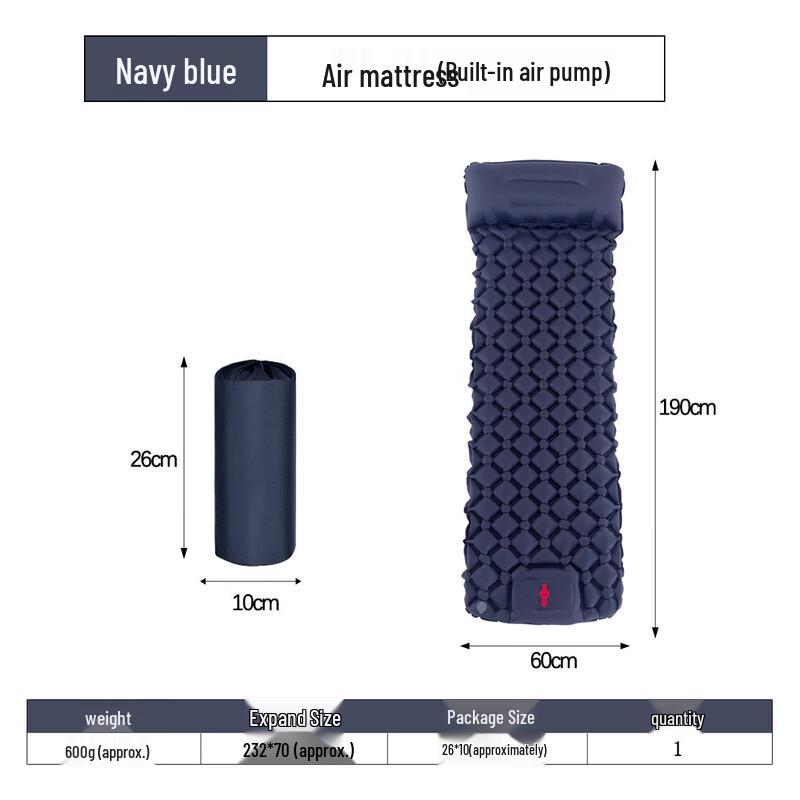 

OEING Ultralight TPU Inflatable Sleeping Mat 190x60cm