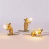 3PCS Dropshipping Nordic Mouse LED Table Lamp Modern Style Home Room Bedside Table Lights Indoor Home Decoration Lighting Stand Lamps
