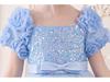 Girls' Flower Puff Tulle Dress - New Style Formal Skirt for Birthdays & Parties