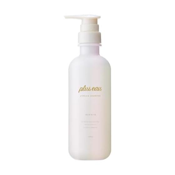 plus eau shampoo repore moist pump single item 450ml white floral & pear scent